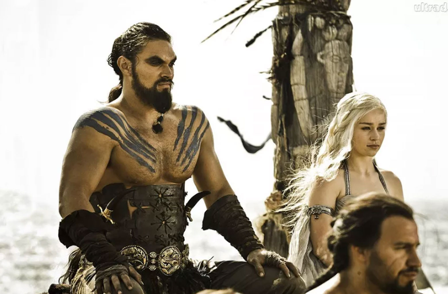 Photos from Jason Momoa and Emilia Clarke's Cutest Game of Thrones